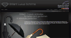 Desktop Screenshot of brillant-schirme.de